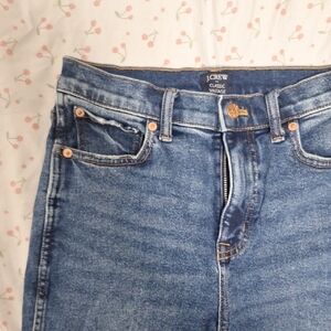 J. Crew High Rise Classic Vintage Blue Jeans